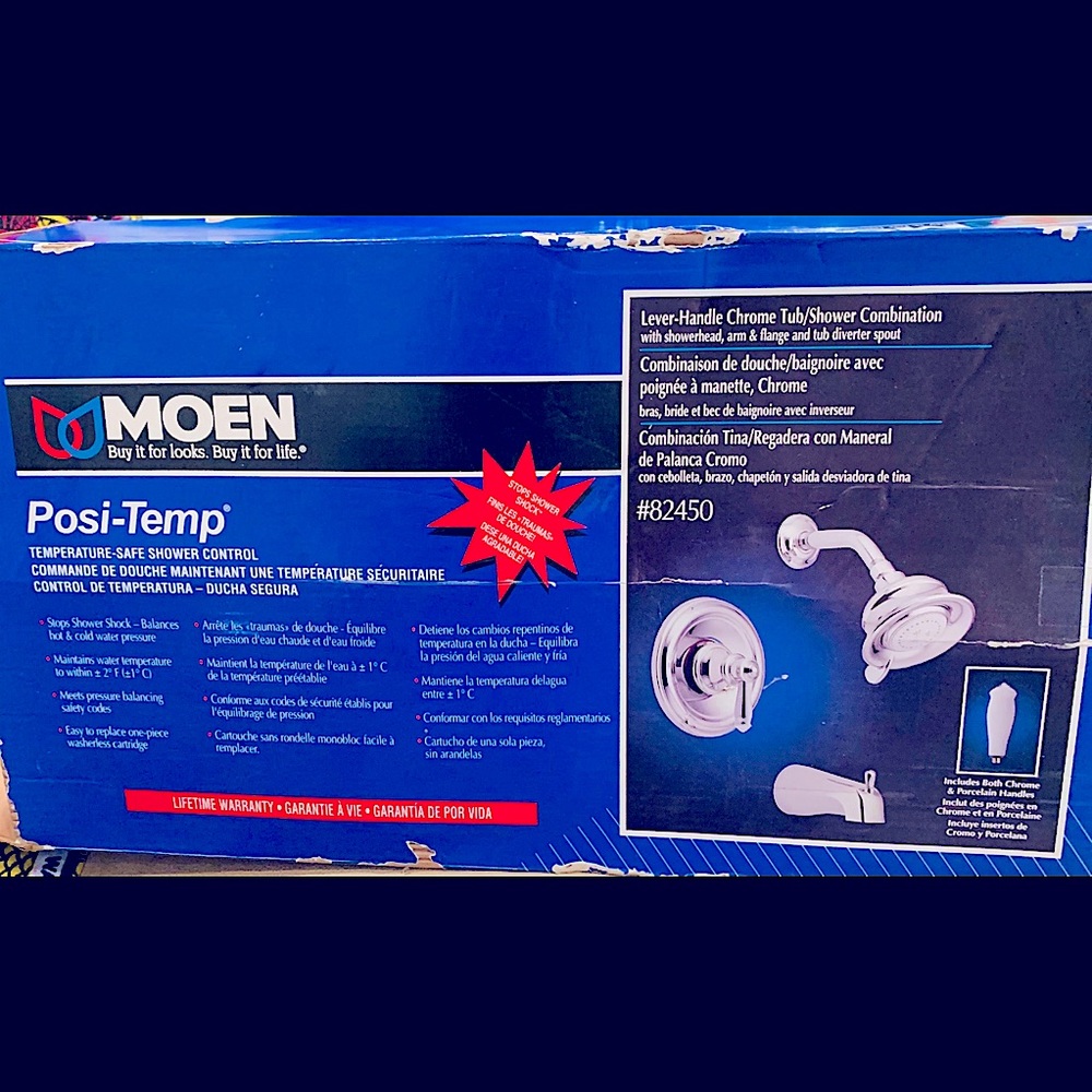 Bathtub / shower faucet without shower head